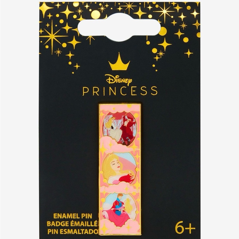 Loungefly Disney Sleeping Beauty Aurora Scenes Enamel
Pin